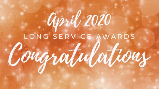 April 2020 Long Service Poster April 2020 Long Service Poster