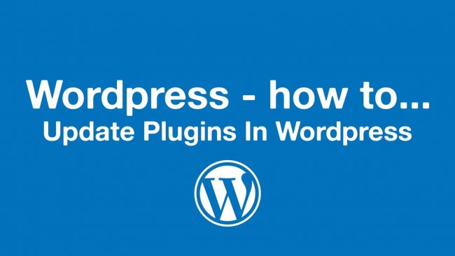 Wordpress Training - How to update a wordpress plugin