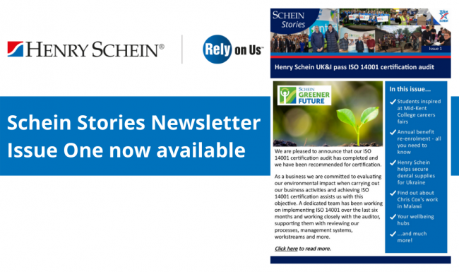 Schein Stories Newsletter Issue One now available