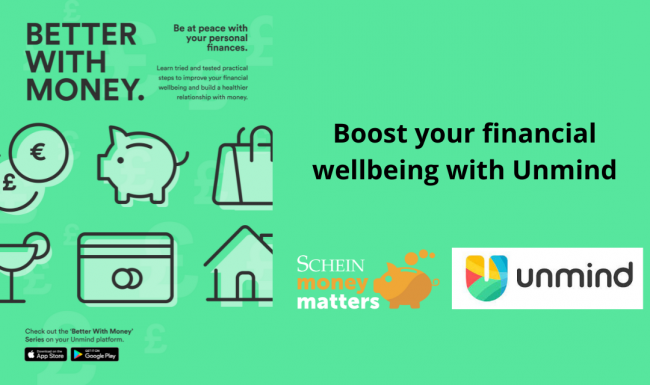 Unmind ‘Better with Money’ intranet image