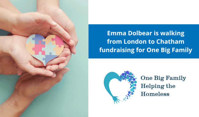 Emma Dolbear fundraising (intranet image)