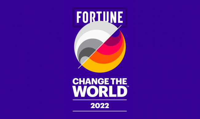 FORTUNE Change the World intranet image