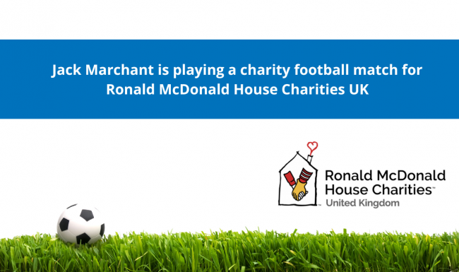 Jack Marchant fundraising (intranet image)