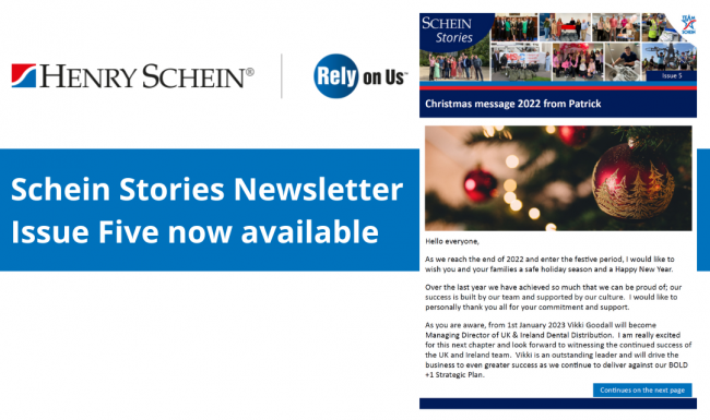 Schein Stories Newsletter Issue Five now available